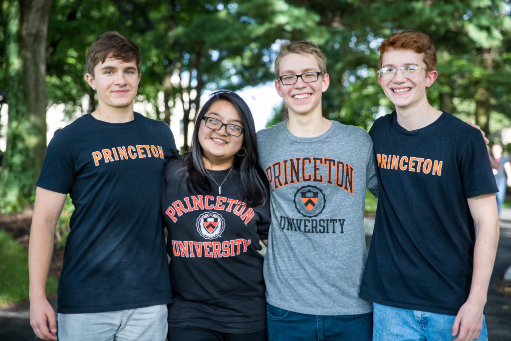 Zsombor Gal with other Cooke Scholars at Scholars Weekend 2018