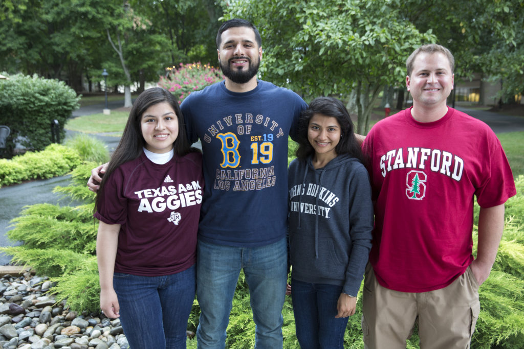 Cooke Scholars meet at Scholars Weekend 2016.