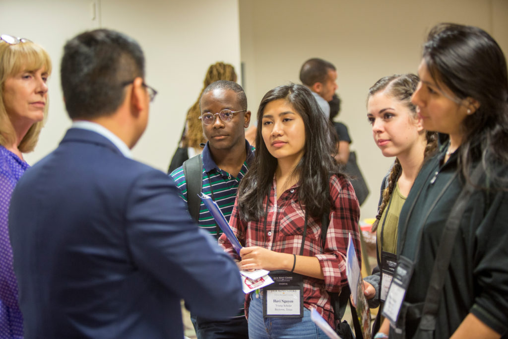 Cooke Scholars converse at Scholars Weekend 2017
