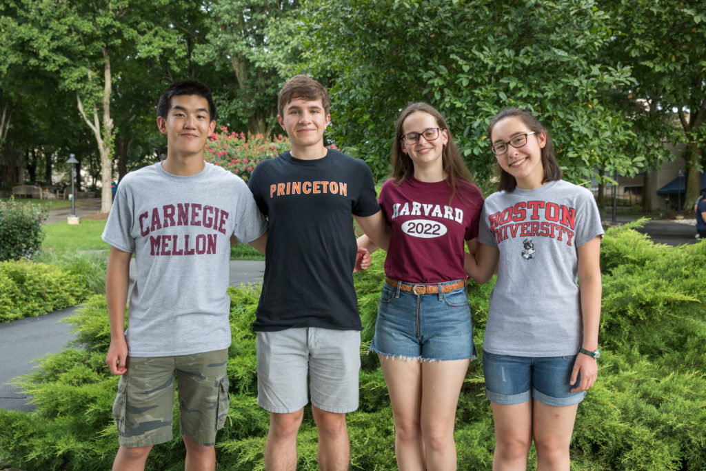 Zsombor Gal with other Cooke Scholars at Scholars Weekend 2018