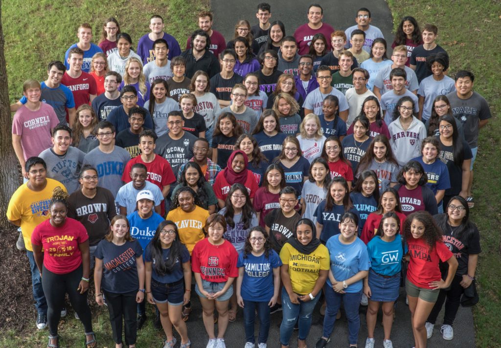 2018 Cooke College Scholars