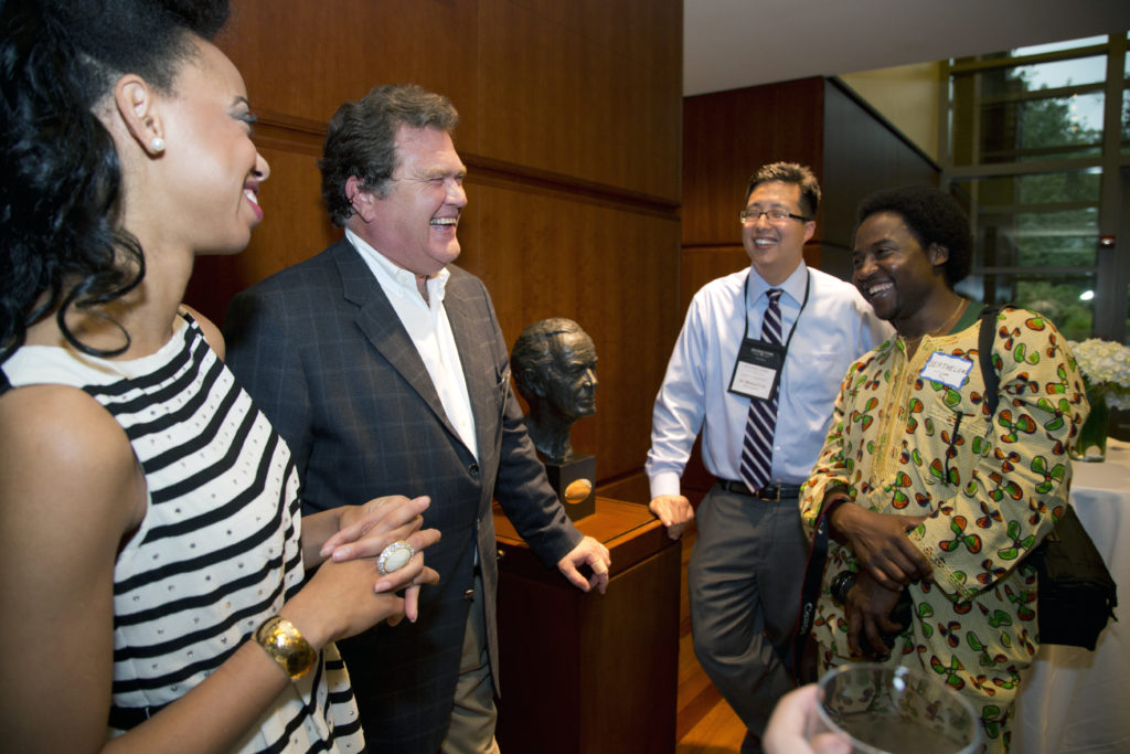 Stuart with Cooke Scholars at the Jack Kent Cooke Foundation