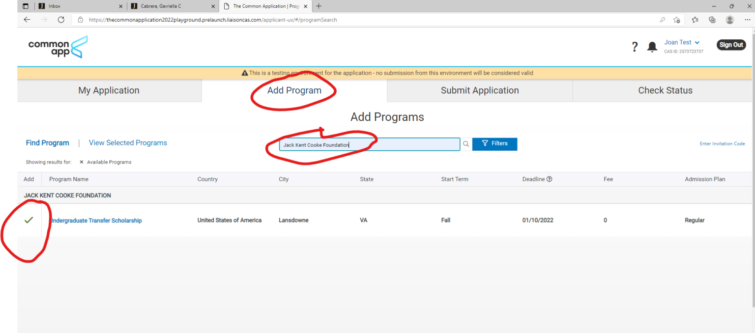 FAQs Jack Kent Cooke Foundation